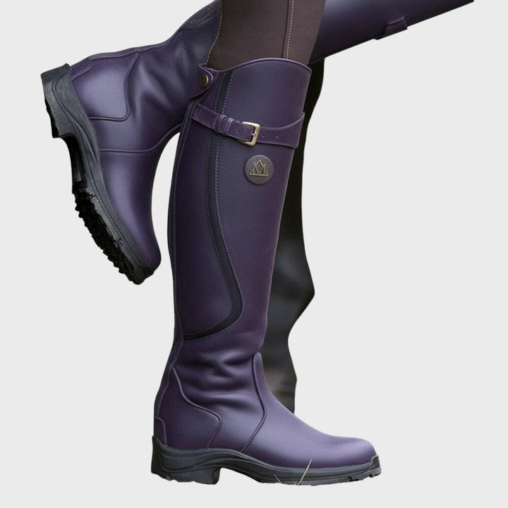 Kristýna | Vysoké kozačky ve vintage stylu