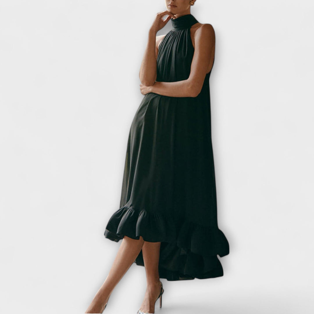 Emilia - Elegantní šaty s volány