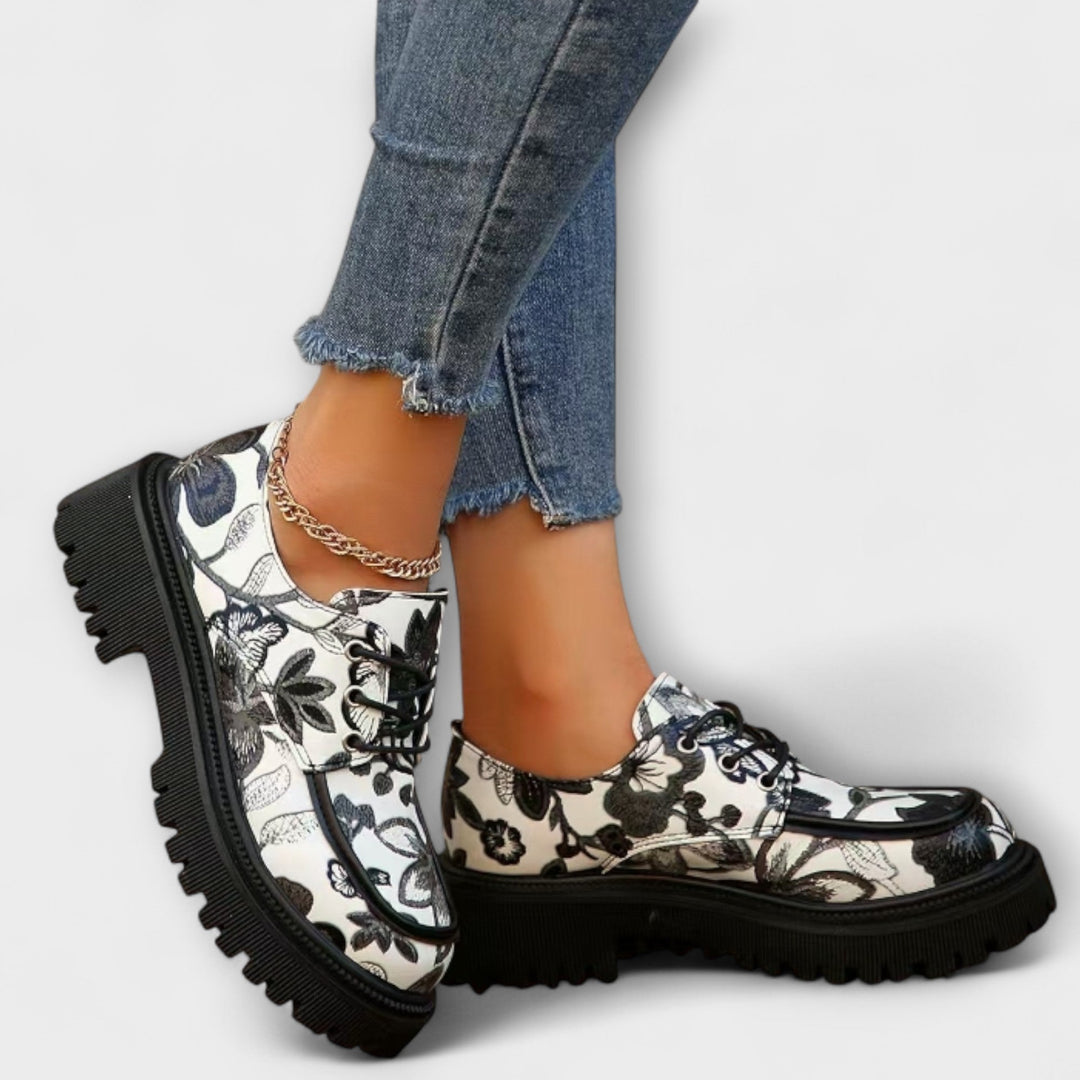 Anna Elegant Mocasíny Retro KovovouSponou LetníLehké