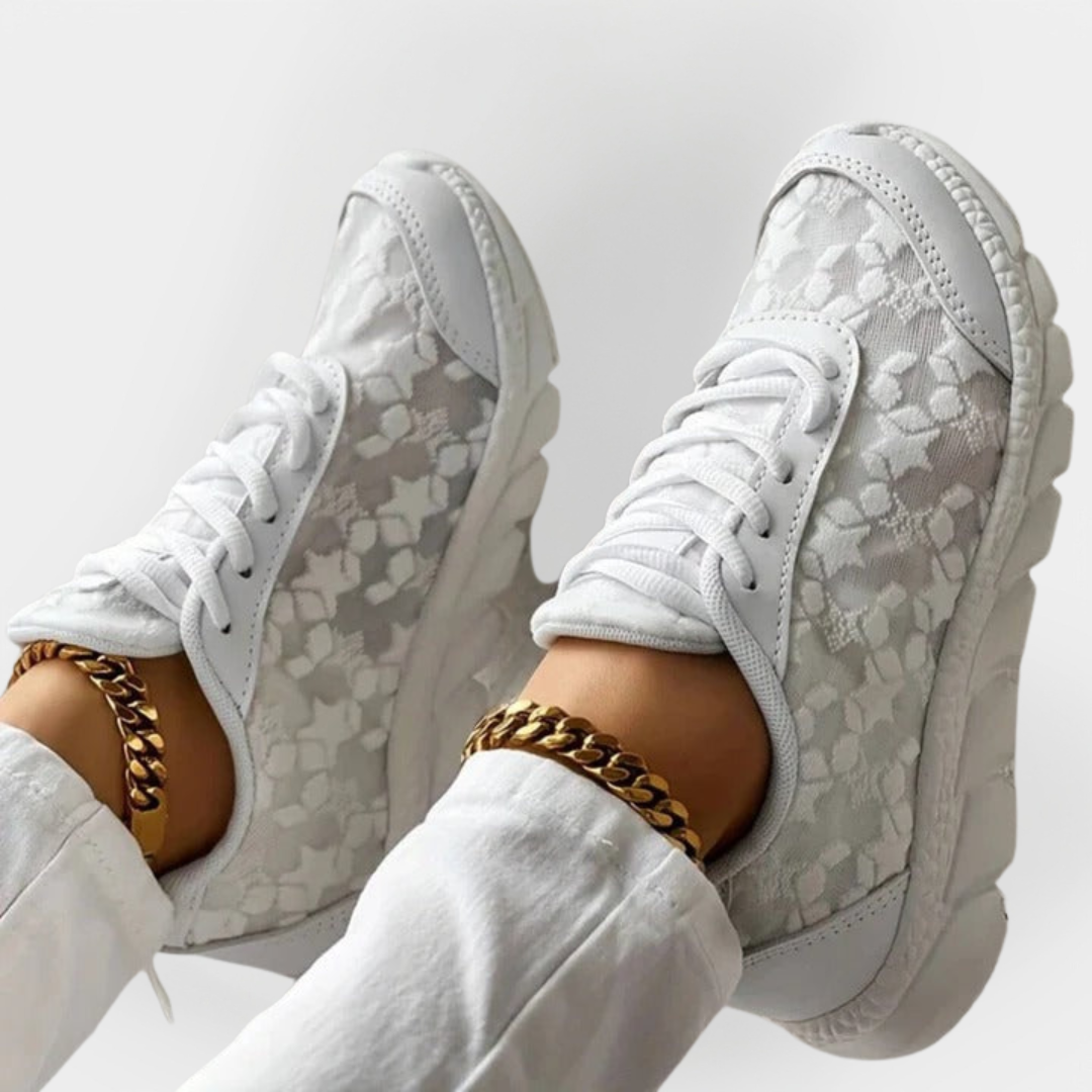 Sára Elegantní Ortopedické Prodyšné Polstrované Tenisky