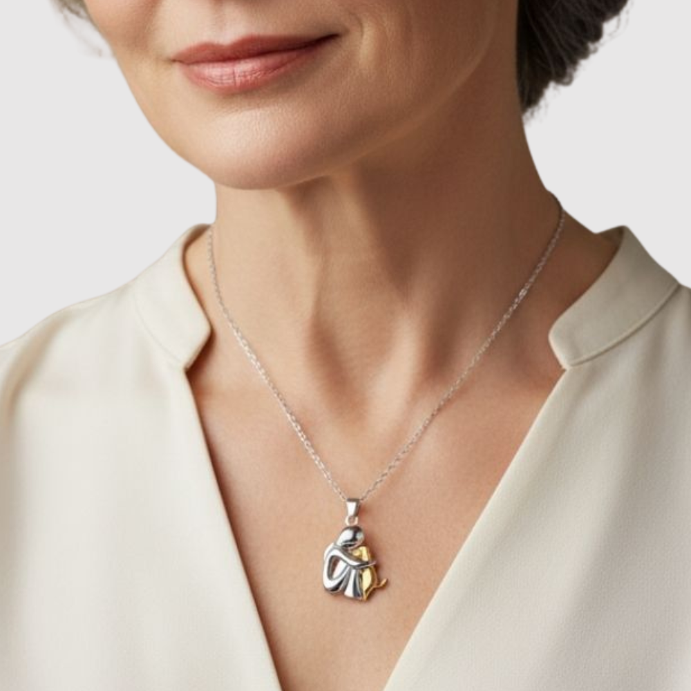 Amélie - Náhrdelník s přívěskem ve tvaru psa