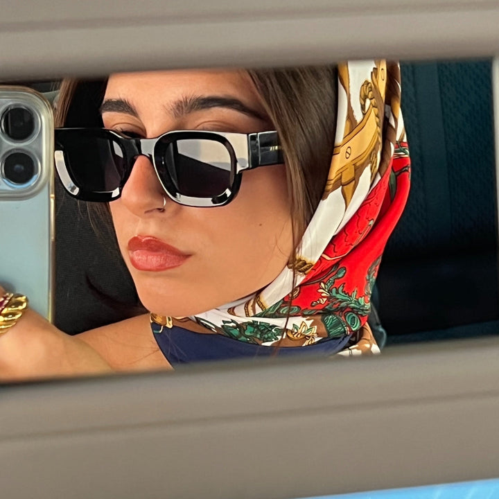 Karolína Elegantní Sluneční Brýle Nadčasový Stylizací