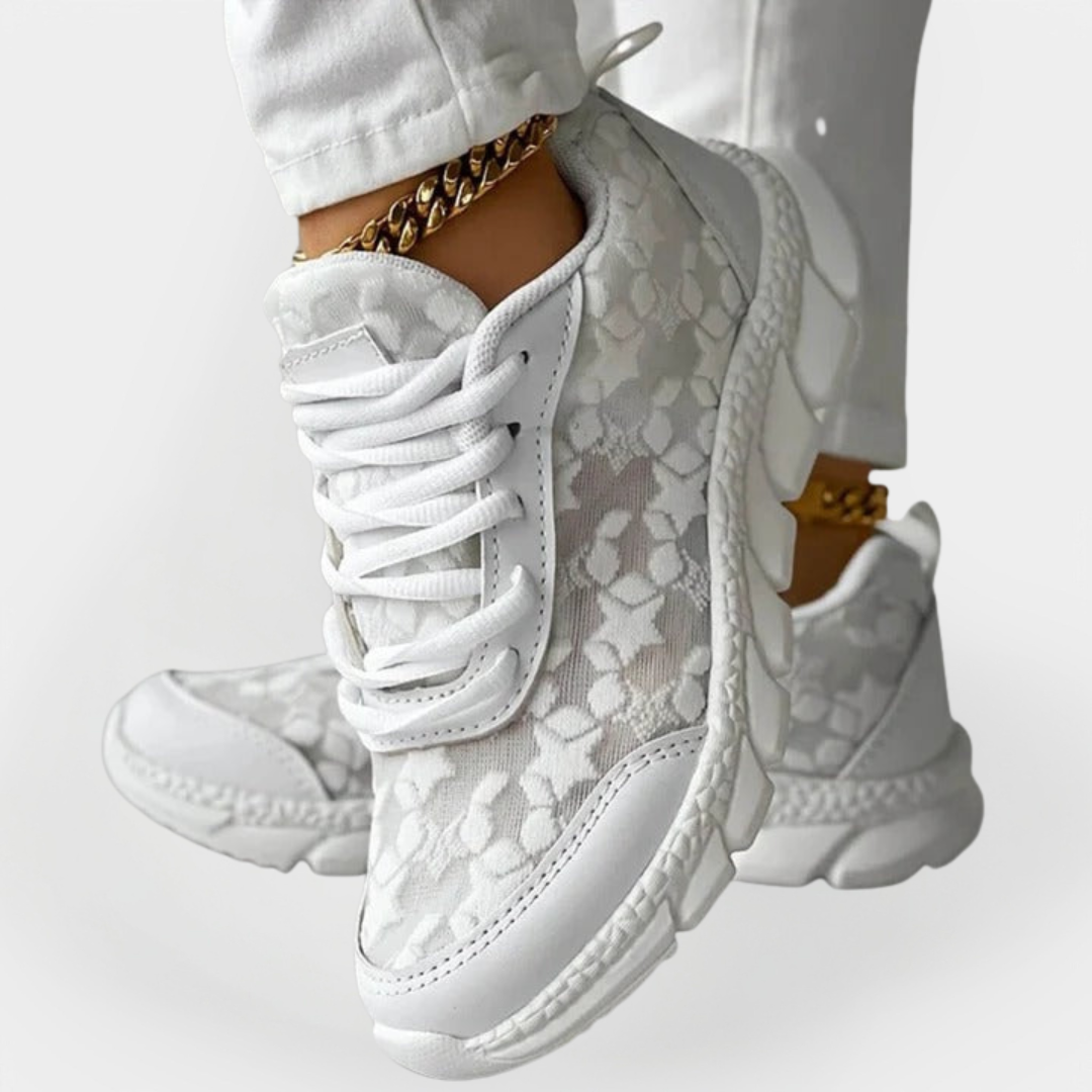 Sára Elegantní Ortopedické Prodyšné Polstrované Tenisky