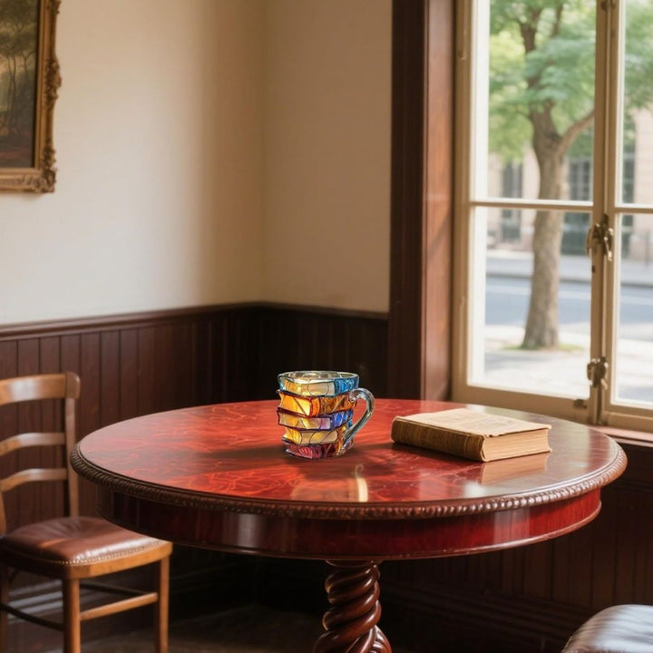 Unikátní ručně vyráběný 3D hrnek štěstí pro nadšence do čtení