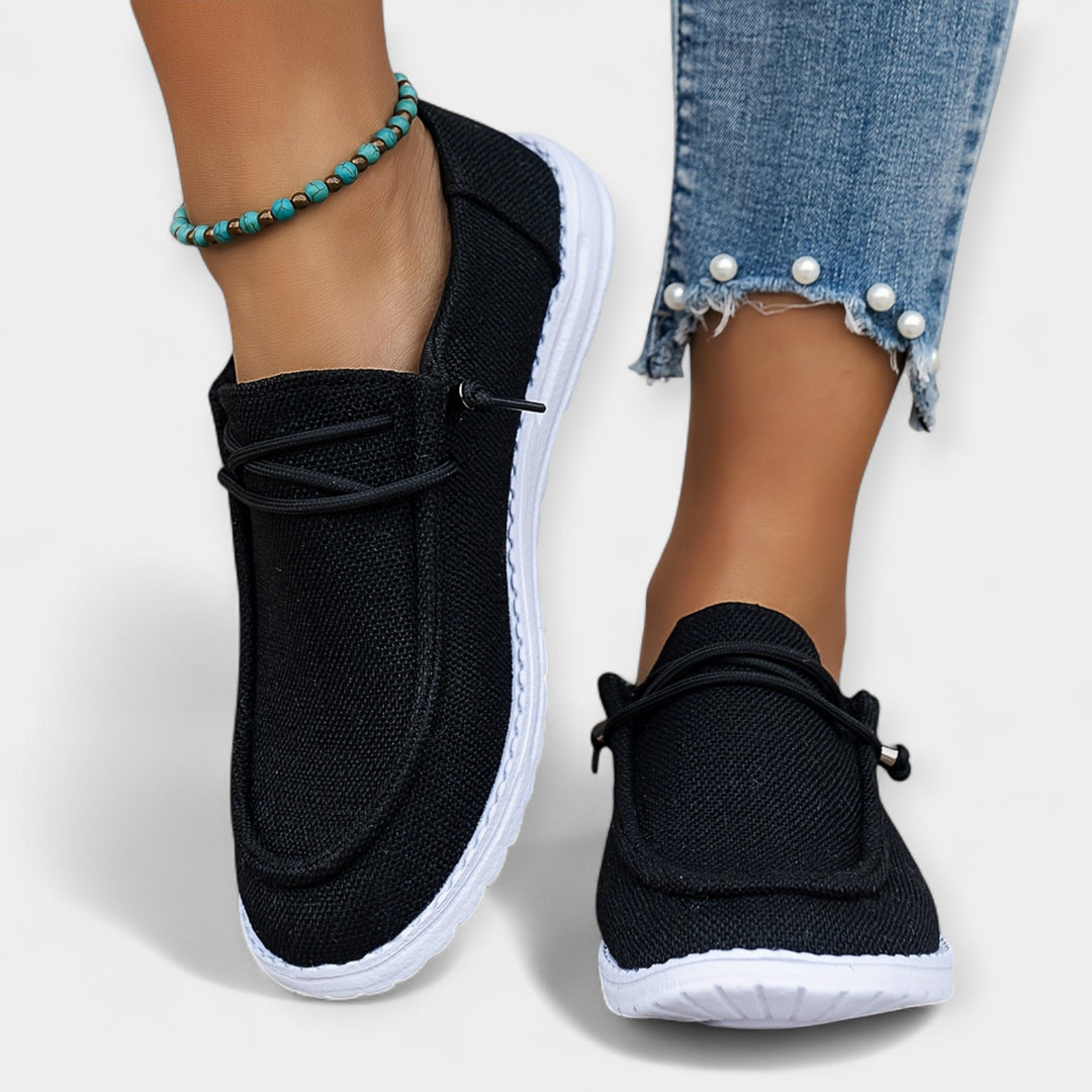 Veronika Elegantní Plátěné Tenisky Každodenní Pohodlí