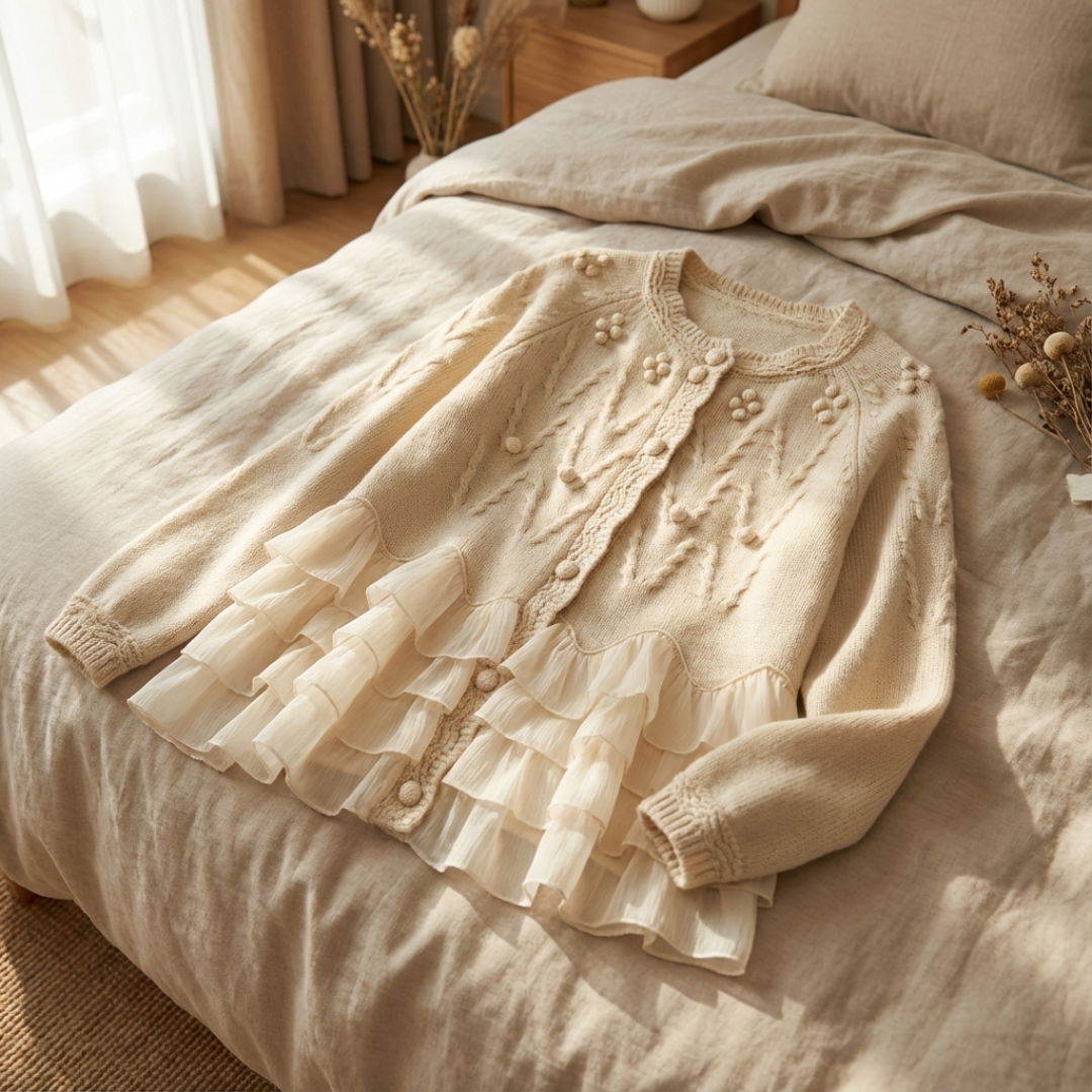 Natalie Cardigan s volánky