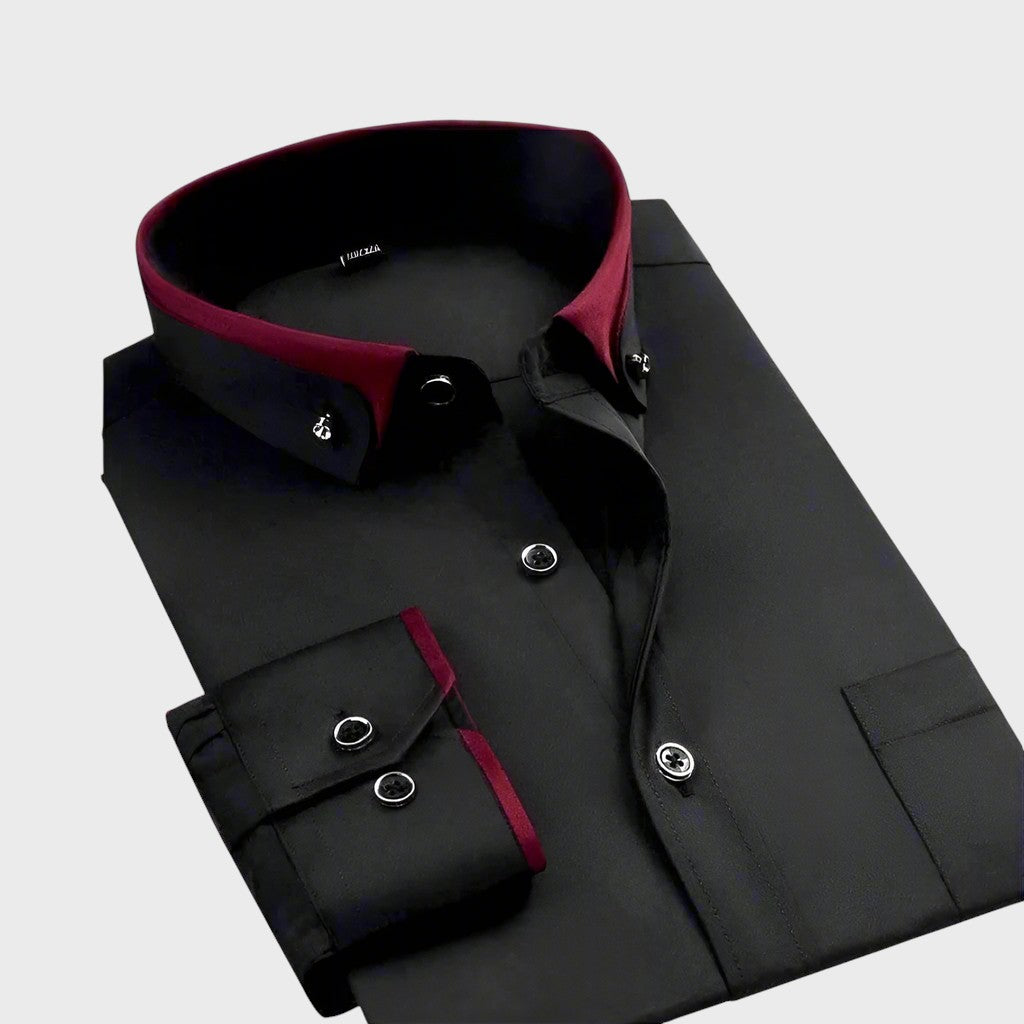 Matěj | Klasické bavlněné košile s dlouhým rukávem