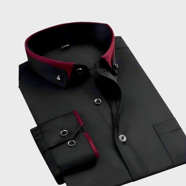 Matěj | Klasické bavlněné košile s dlouhým rukávem