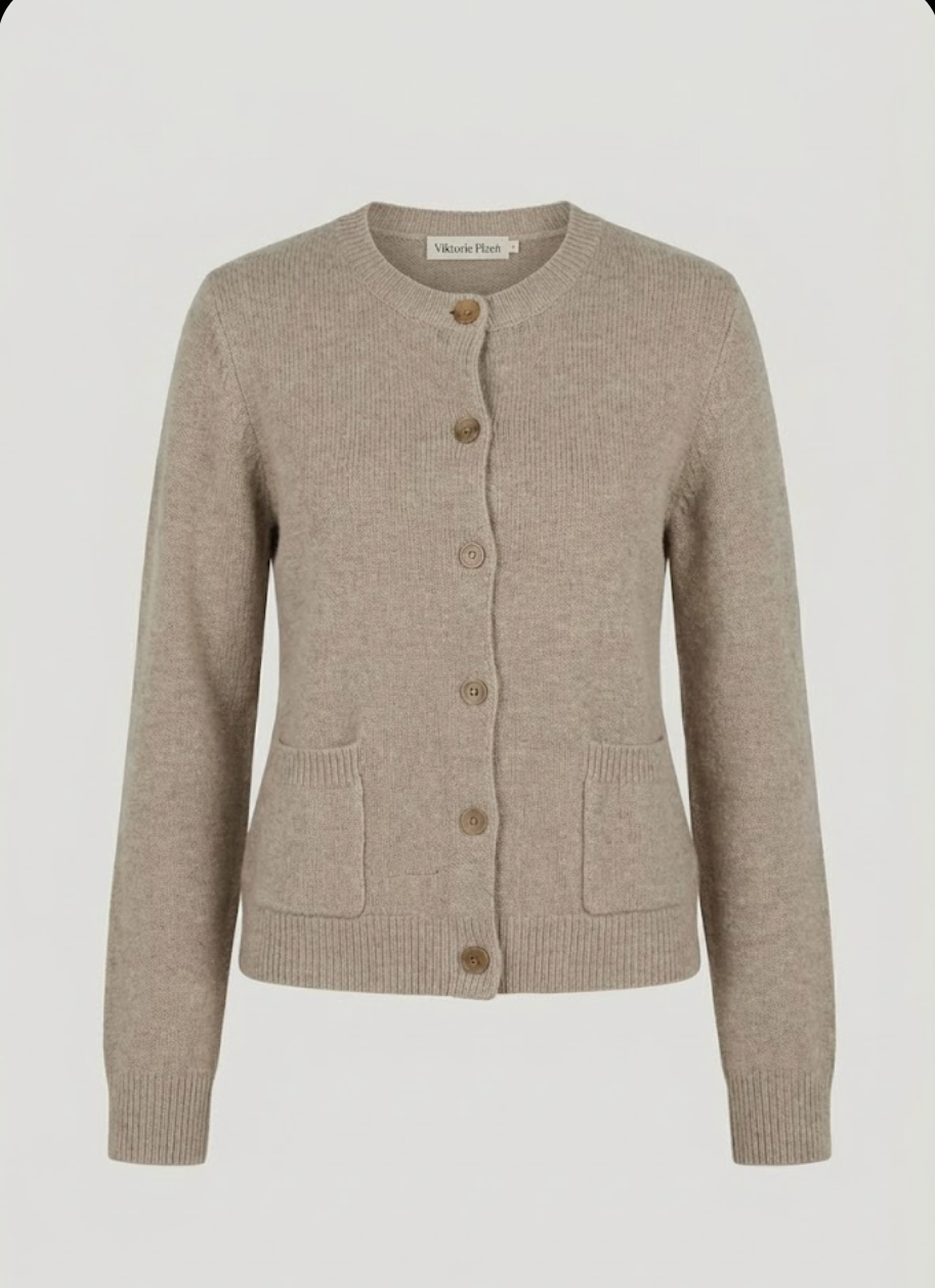 Camila | Elegantní pletený kardigan na knoflíky