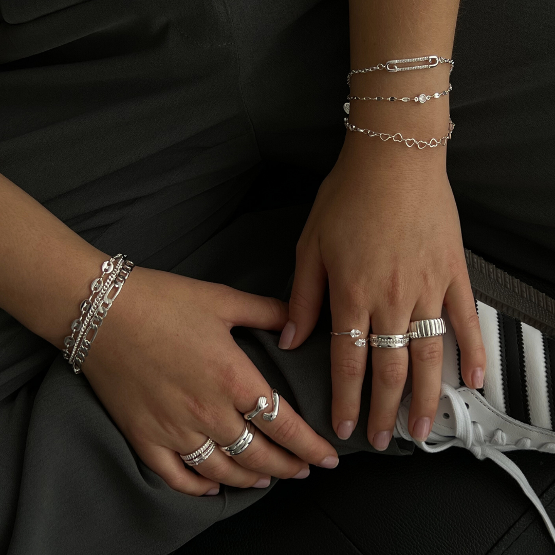 Věnceslava Elegantní Moderní Prsten Každodenní Lesk