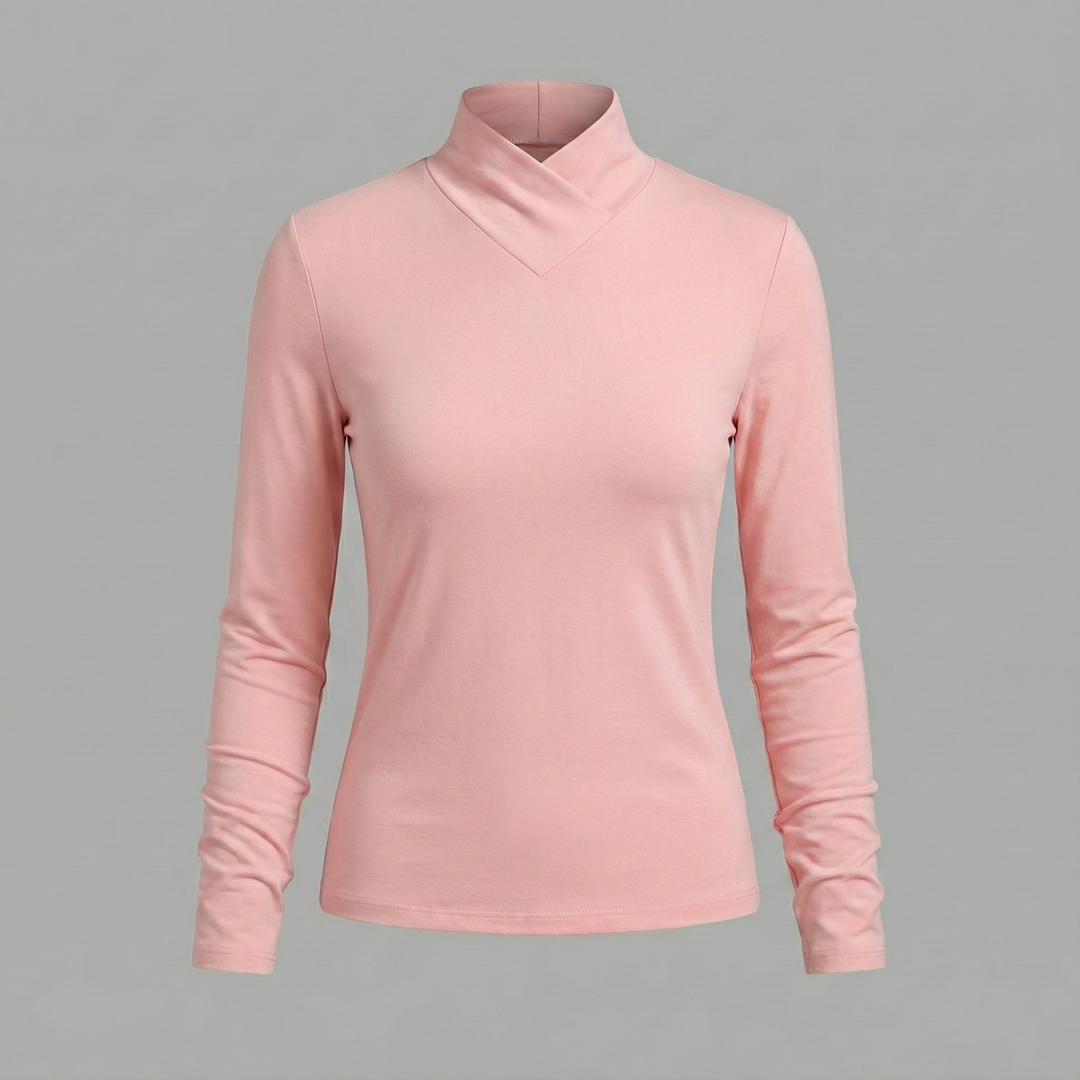 Simona | Elegantní top s kříženým výstřihem