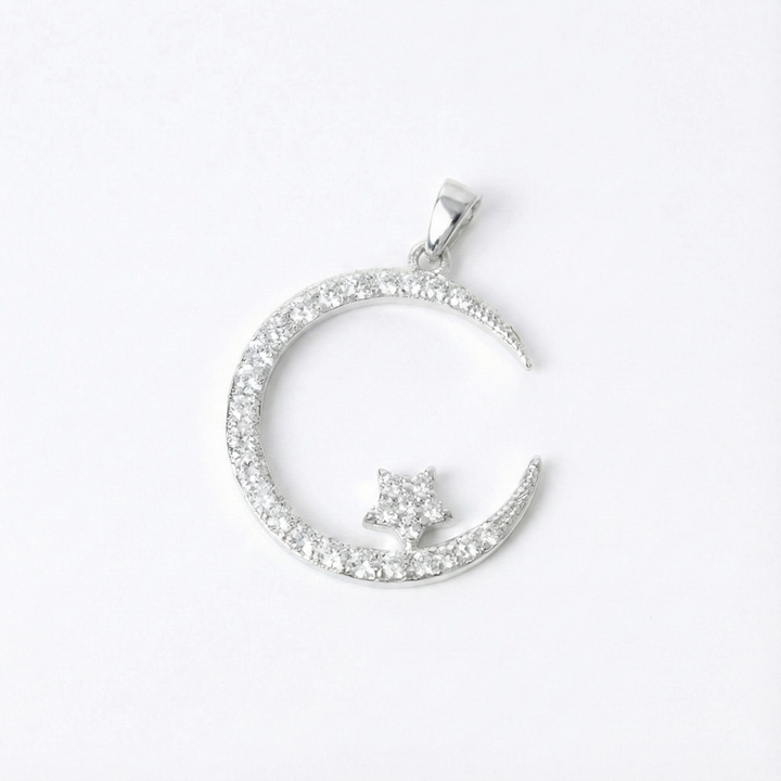 Věra | Elegantní náhrdelník s motivem měsíce