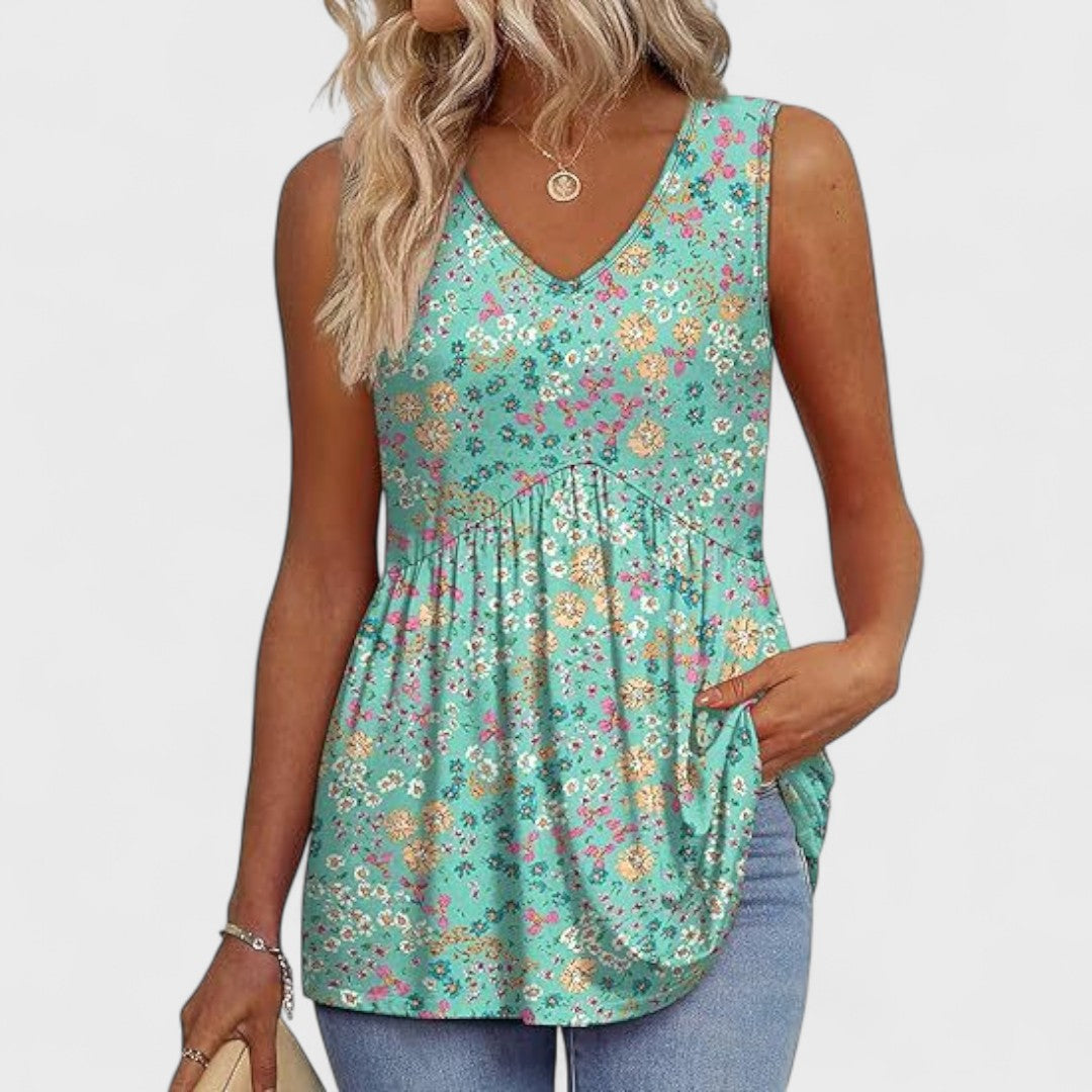 Elenor - Elegantní Casual Denní Top