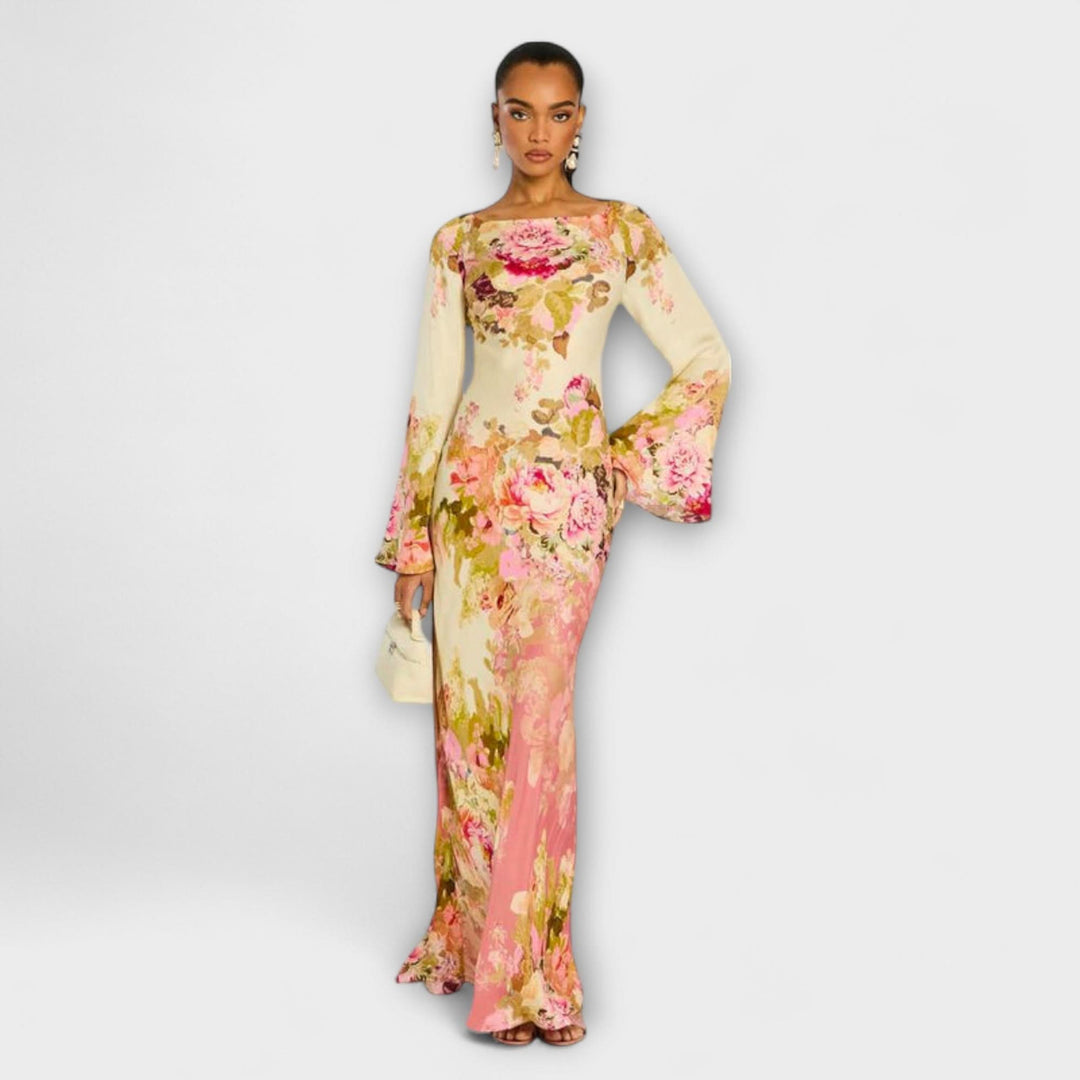 Kelly - Maxi šaty na zahradní párty