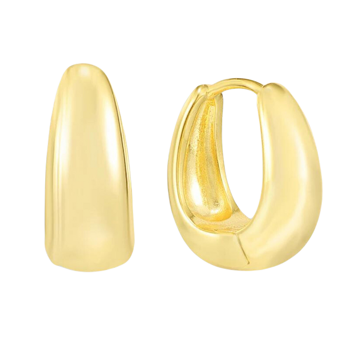 Eva Elegantní Kruhové Náušnice Nadčasové Osvětlující