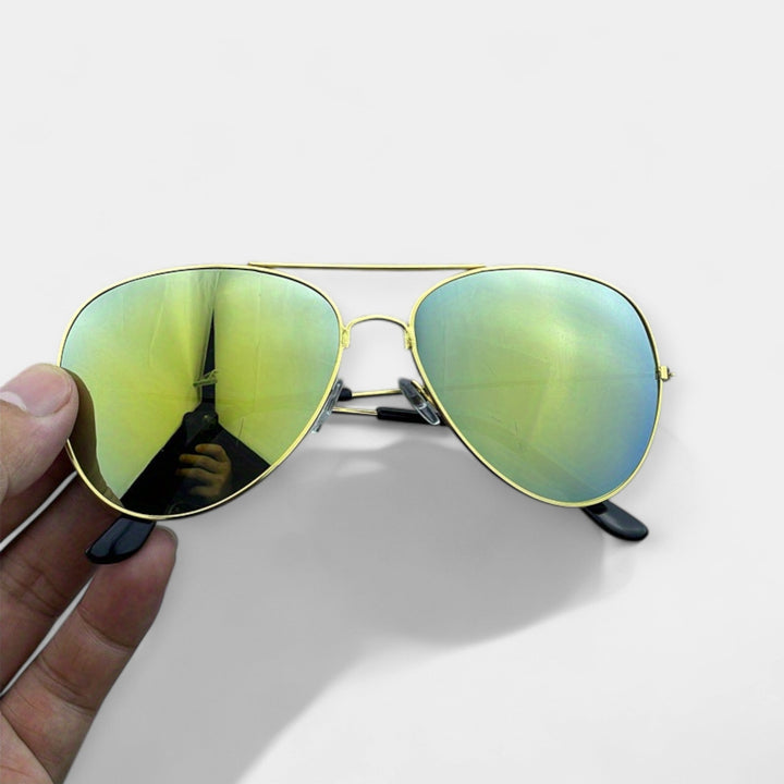 Lucie NadčasověLuxusníZrcadlové Gafas De Sol Vintage