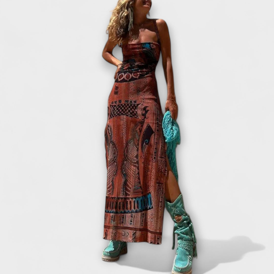 Poplatek - Unikátní Midi Šaty s Límcem