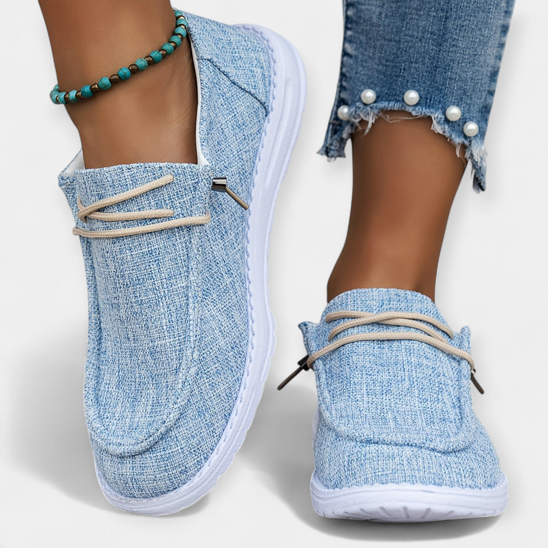 Veronika Elegantní Plátěné Tenisky Každodenní Pohodlí