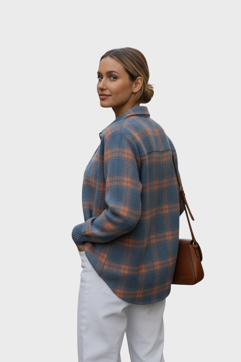 Natálie | Retro Svetr s Kontrastními Kostkami