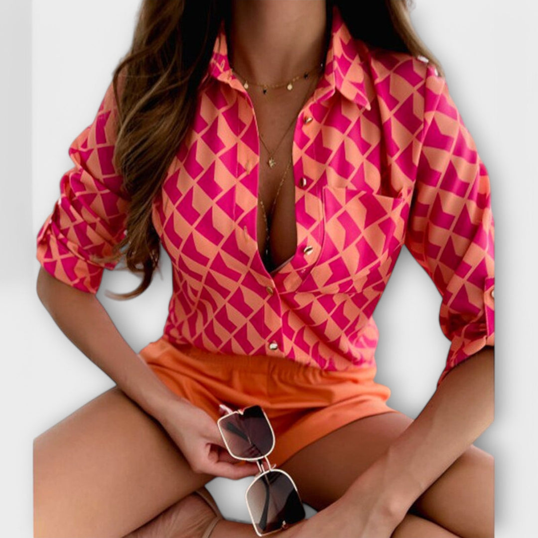 Halenka s klasickým límcem